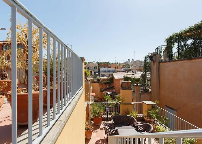 Appartement Vittoria Terrace Penthouse At The Spanish Steps *